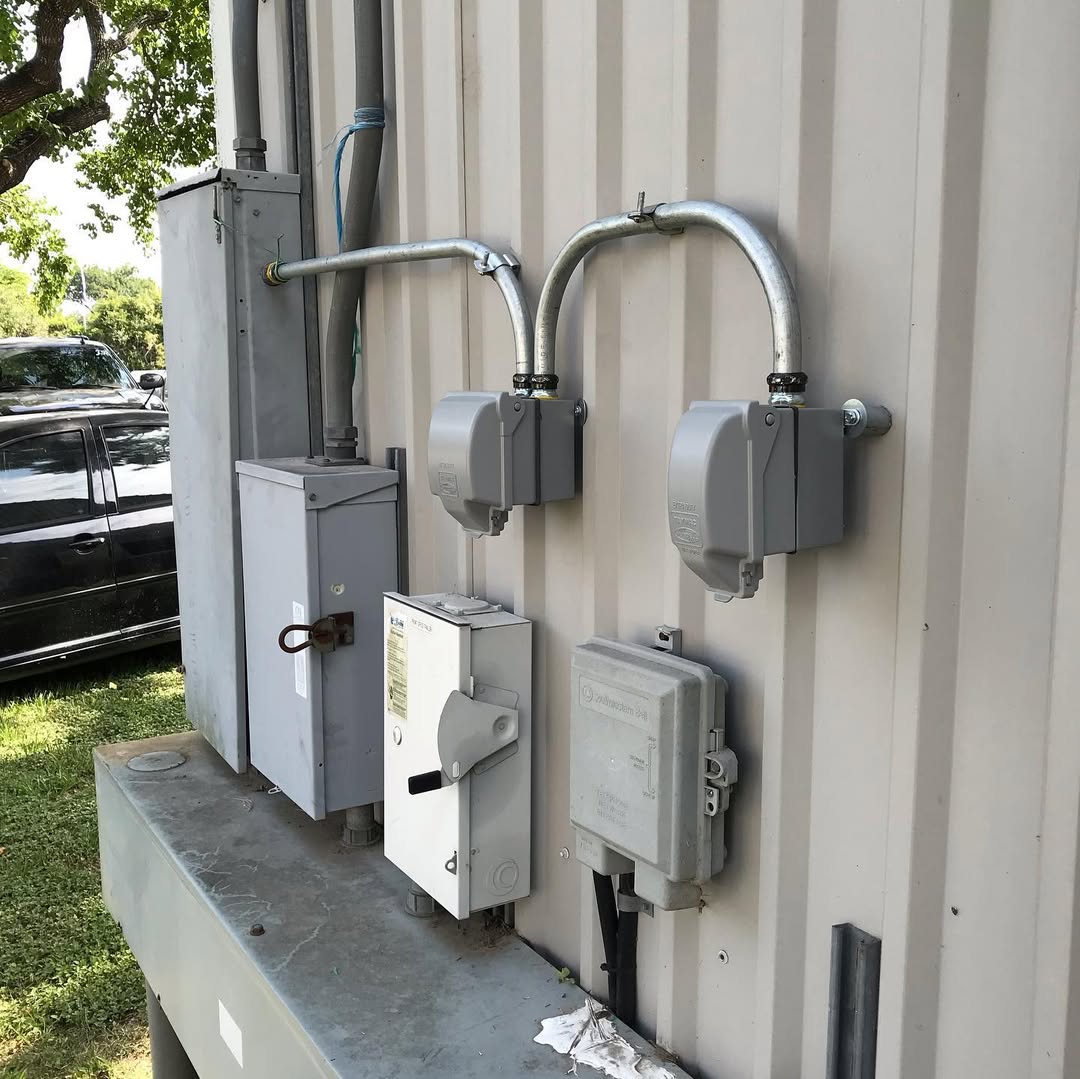 Service disconnects and junction boxes in rigid conduit